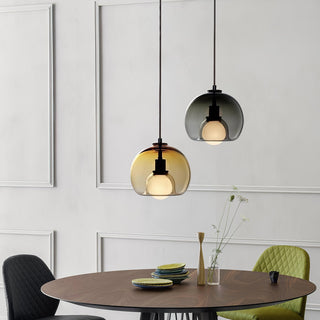 Neritha Suspension Contemporaine en Verre
