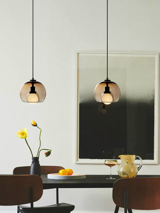 Neritha Suspension Contemporaine en Verre