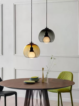 Neritha Suspension Contemporaine en Verre