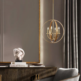 Icarila Suspension Métal Laiton Industriel Vintage Salon