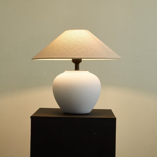 Alba Lampe de Table en Céramique Élégante