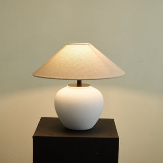 Alba Lampe de Table en Céramique Élégante