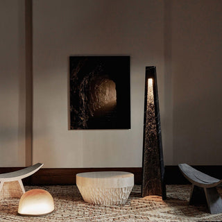Lave Lampadaire en Marbre