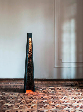 Lave Lampadaire en Marbre