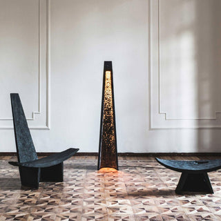 Lave Lampadaire en Marbre