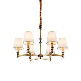 Vadoryra Lustre Laiton Tissu Luxe Postmoderne Salon
