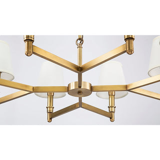 Vadoryra Lustre Laiton Tissu Luxe Postmoderne Salon
