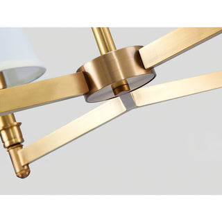 Vadoryra Lustre Laiton Tissu Luxe Postmoderne Salon