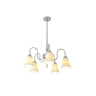 Lustra Lustre Moderne Céramique Plissée
