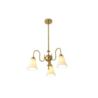 Lustra Lustre Moderne Céramique Plissée
