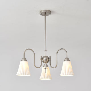 Lustra Lustre Moderne Céramique Plissée