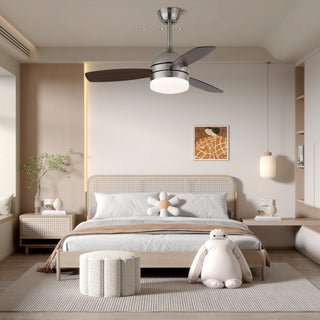 Plafonnier ventilateur moderne Caelan