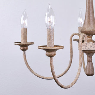 Alzorila Lustre Métal Sculpté Main Vintage Salon