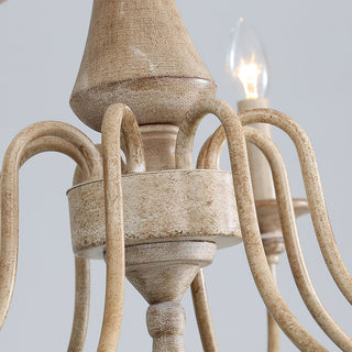 Alzorila Lustre Métal Sculpté Main Vintage Salon