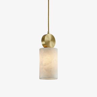 Lyrindis Cylindre Albâtre Pendentif Lumière