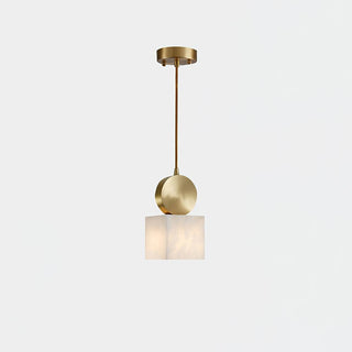 Lyrindis Cylindre Albâtre Pendentif Lumière