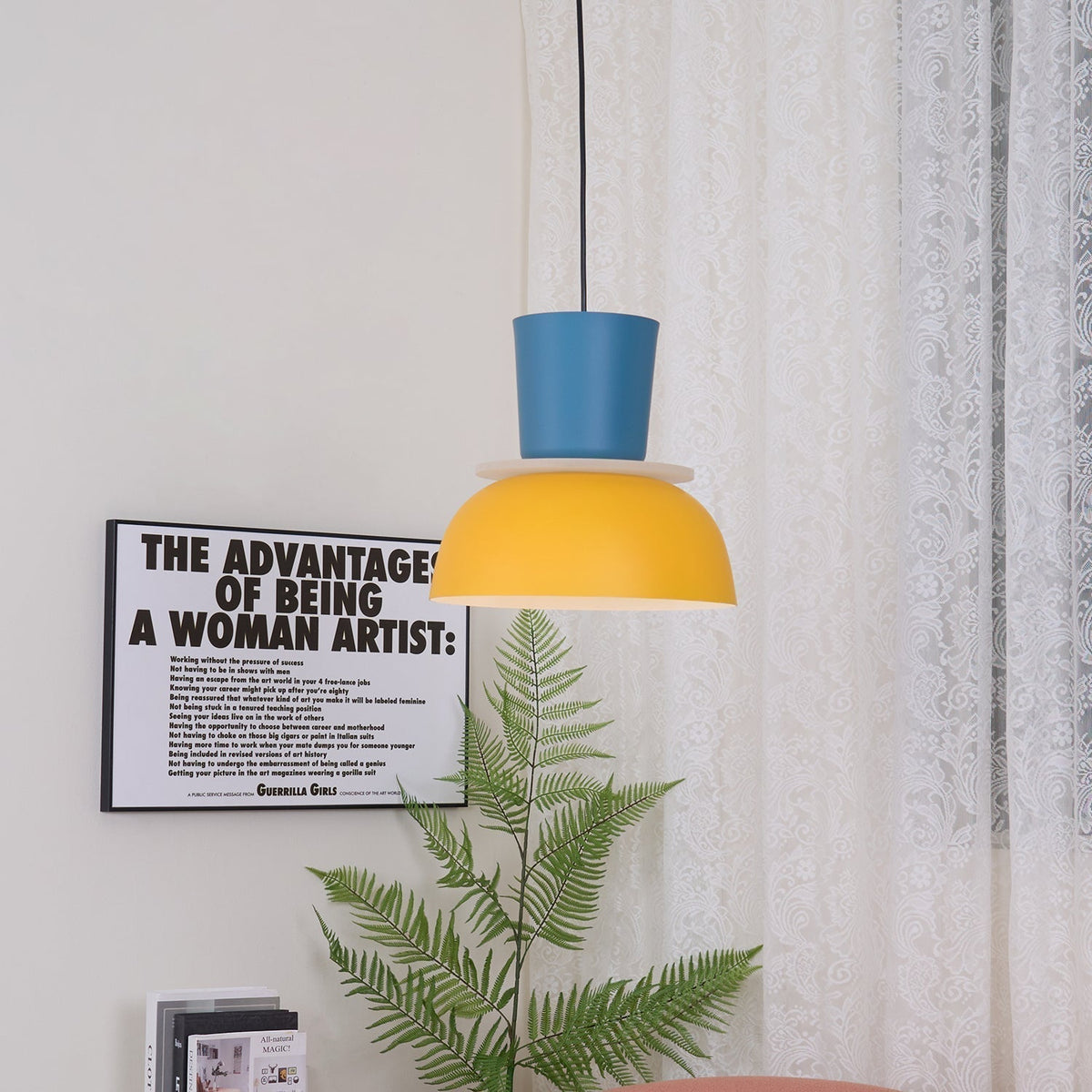 Vespece Suspension Minimaliste en Acrylique