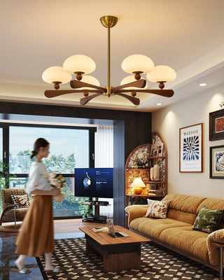 Evander Ray Chandelier-Neutral Decor