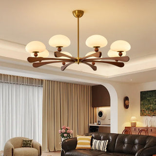 Evander Ray Chandelier-Neutral Decor