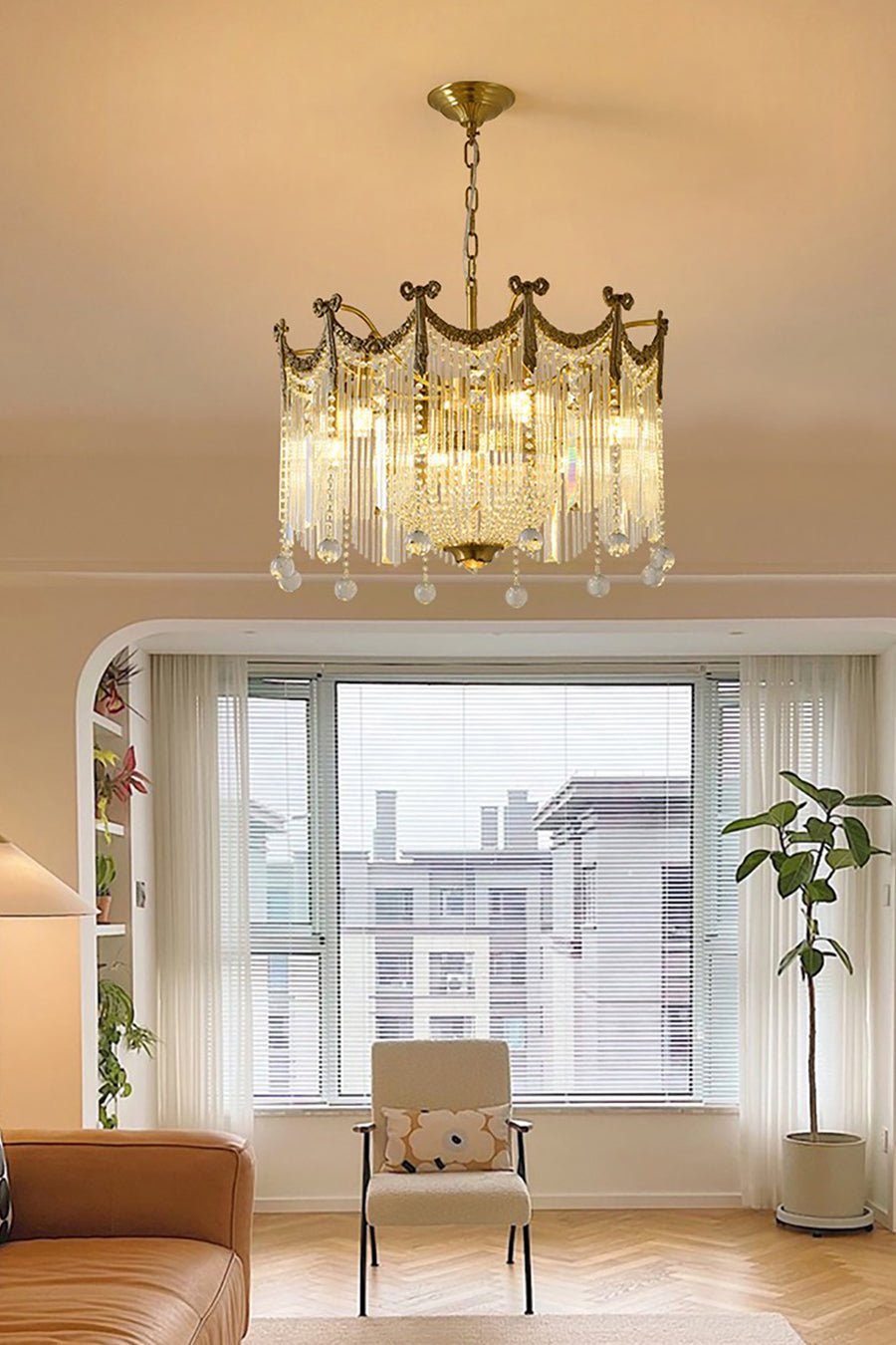Joraira Lustre Cristal Luxe Postmoderne