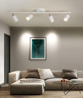 Quadra Plafonnier Contemporain en Aluminium-Luire