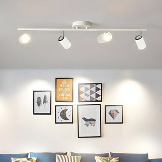 Quadra Plafonnier Contemporain en Aluminium-Luire