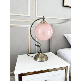 Alvora Lampe de Table en Verre