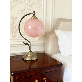 Alvora Lampe de Table en Verre