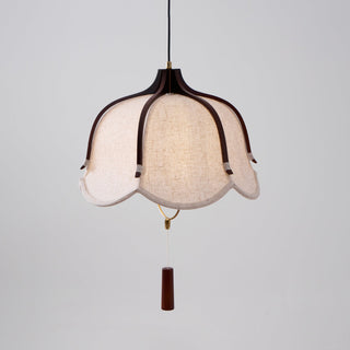 Lustra Suspension Lampe Lanterne Moderne en Tissu
