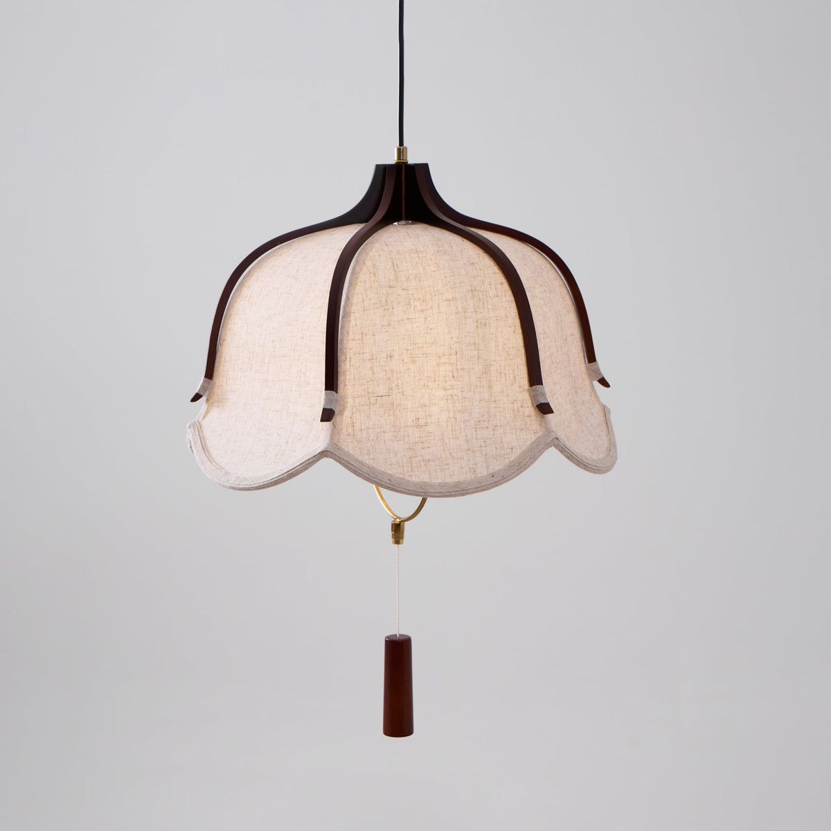 Florielle Suspension Lampe Lanterne Moderne en Tissu