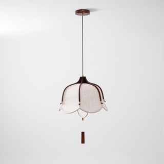 Lustra Suspension Lampe Lanterne Moderne en Tissu