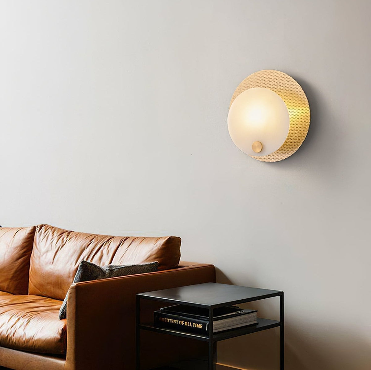 Ilzore Plafonnier Circulaire en Verre