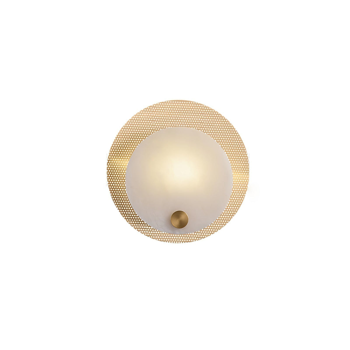 Ilzore Plafonnier Circulaire en Verre