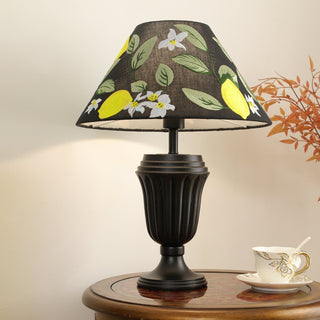 Orione Lampe de Table en Bois Et Tissu