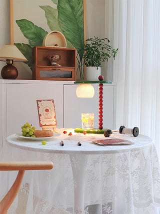 Viloce Lampe de Table en Résine Traditionnelle