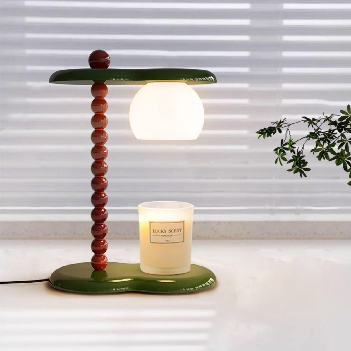 Viloce Lampe de Table en Résine Traditionnelle
