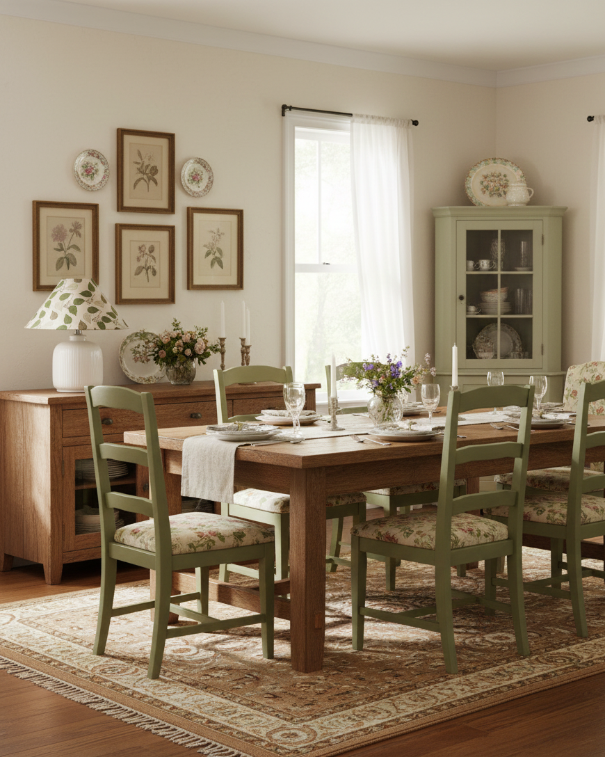 Selisia Lampe de Table Florale