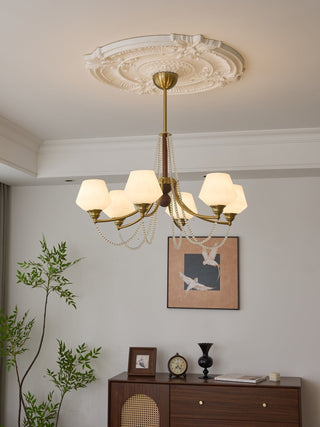 Othaus Lustre Vintage Traditionnel Élégant en Bois