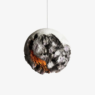 Ilphaara Lampe Suspendue en Plastique Planète Irrégulière