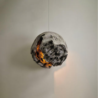 Ilphaara Lampe Suspendue en Plastique Planète Irrégulière