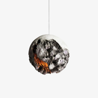 Ilphaara Lampe Suspendue en Plastique Planète Irrégulière