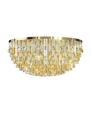 Cicarir Lustre en Verre Dégradé Doré