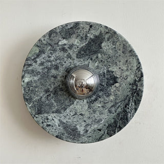 Evvarel Applique Murale Moderne Minimaliste En Métal Et Marbre Vert