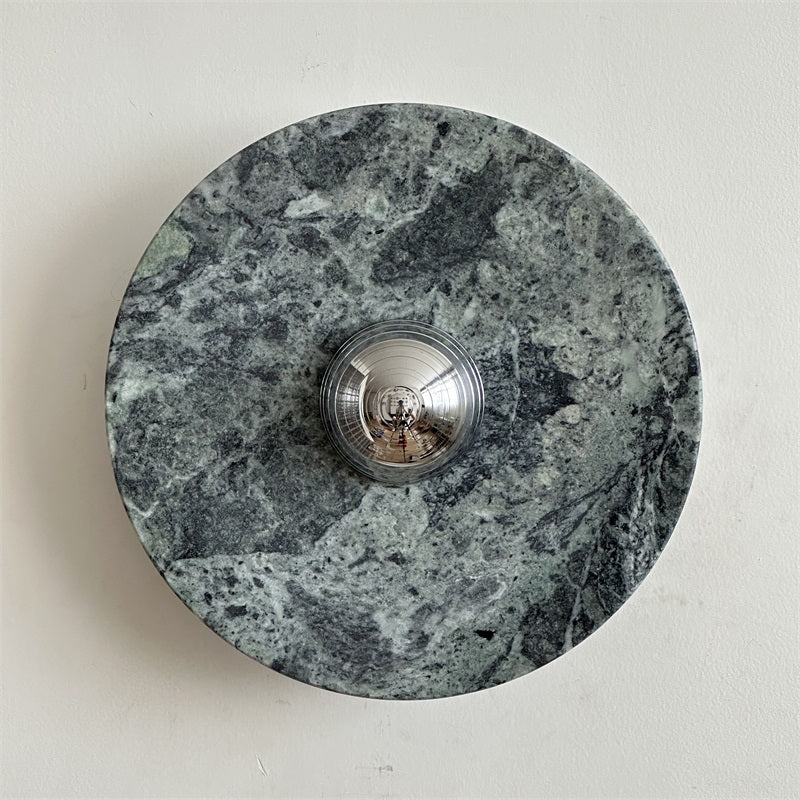 Evvarel Applique Murale Moderne Minimaliste En Métal Et Marbre Vert