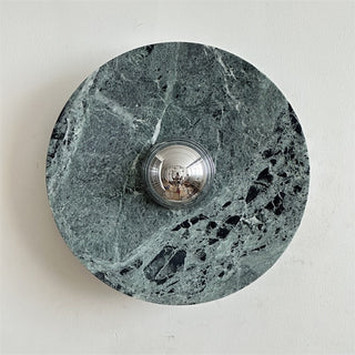 Evvarel Applique Murale Moderne Minimaliste En Métal Et Marbre Vert