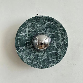 Evvarel Applique Murale Moderne Minimaliste En Métal Et Marbre Vert