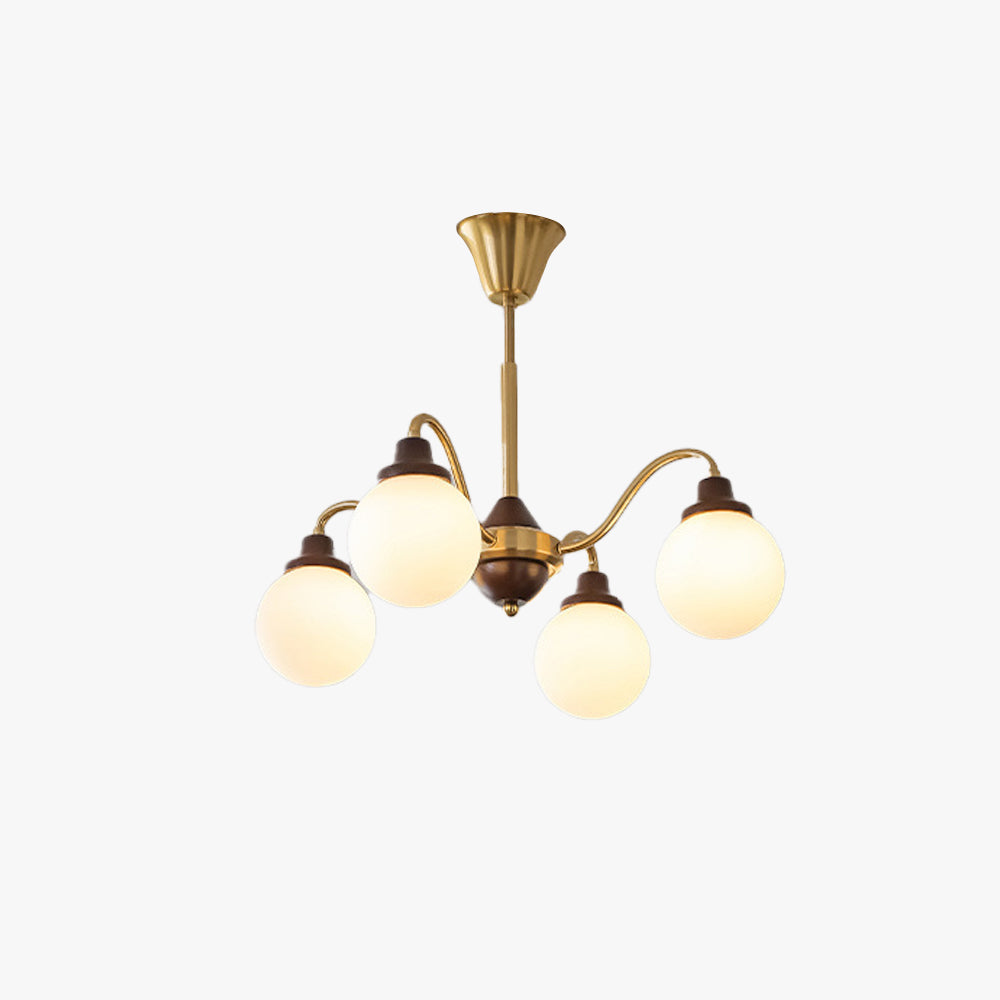 Valentina Français LED Lustre Chromé Or Salon/Chambre À Coucher