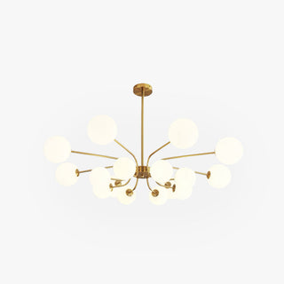 Valentina Moderne LED Lustre Chromé/Or Salon/Chambre À Coucher