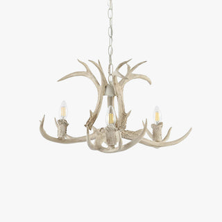 Silva Rétro LED Suspension Blanc Métal Résine Salle À Manger