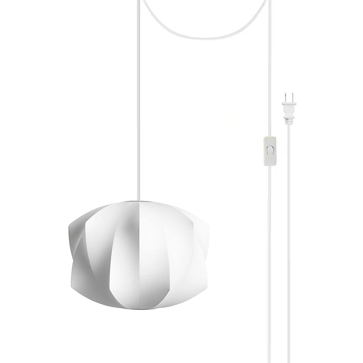 Wilara Suspension Lampe Bulle Géométrique